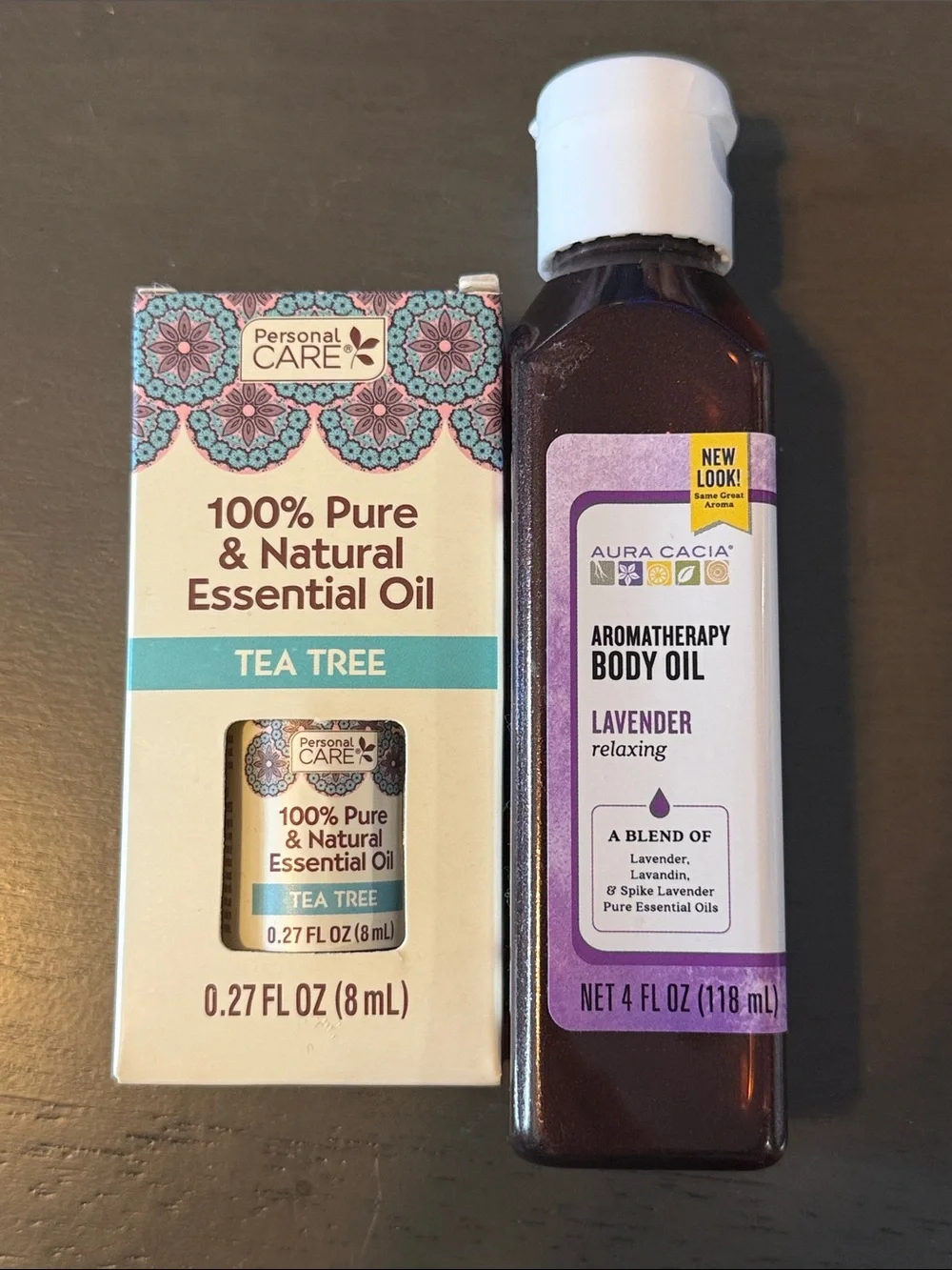 🖤 Lavender Aromatherapy Body Oil and Tea Tree Essential Oil Bundle NWT